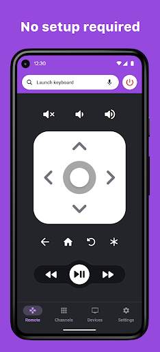 Roku TV Remote Control: RoByte screenshot 1