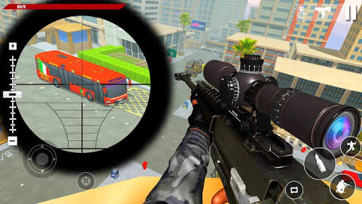 Sniper Games 2021.: لعبه عمل العاب حرب 2 تصوير الشاشة