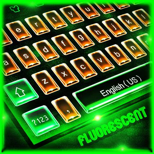 Fluorescent Green Keyboard Theme 1.1