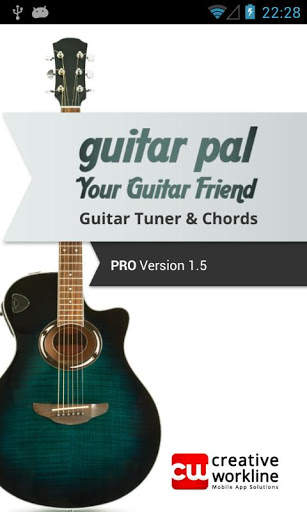 guitar pal Guitar Tuner&Chords screenshot 1