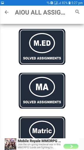 AIOU ALL ASSIGNMENTS скриншот 3