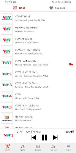 Radio Việt Nam - Nghe đài phát thanh trực tuyến screenshot 2