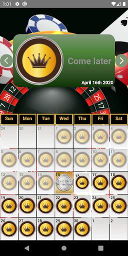 Gambling Calendar screenshot 4