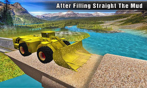 River Road Builder Bridge Construction screenshot 2