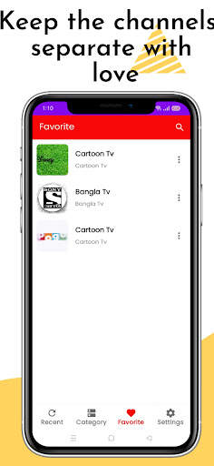 Android Live tv screenshot 4