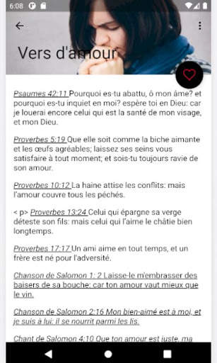 Meilleur verset biblique - Quo screenshot 5