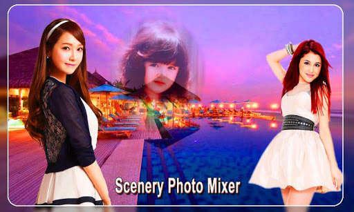 Scenery Photo Blender : Photo Frame Effects screenshot 4