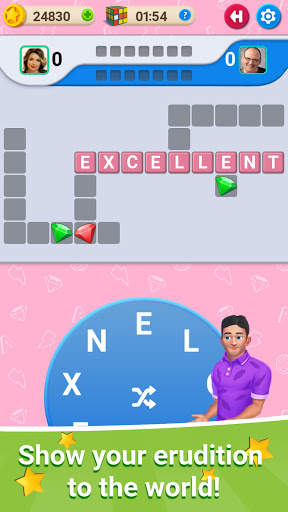 🍎Crossword Online: Word Cup screenshot 1
