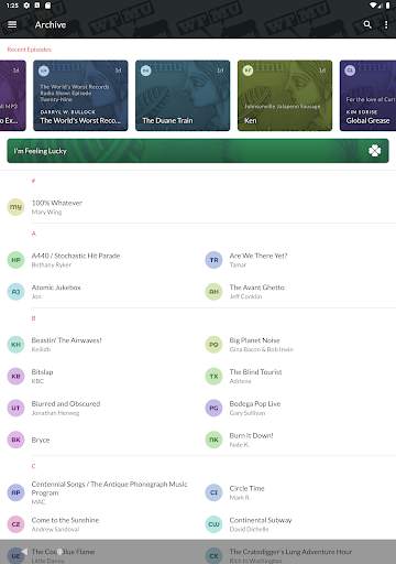 Woof Moo - An unofficial WFMU radio player screenshot 19