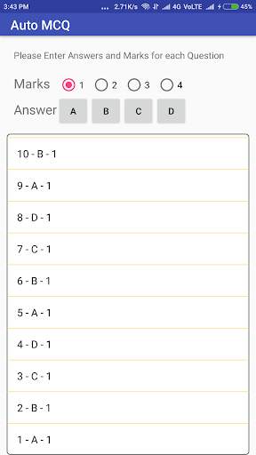 Auto MCQ - MCQ OMR Checking Solution скриншот 4
