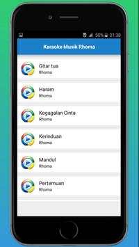 Karaoke Musik Offline Rhoma screenshot 1