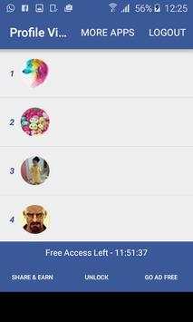 Profile Visitors Fbook screenshot 3