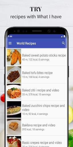 World recipes for free app offline with photo screenshot 1