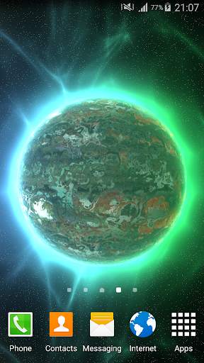 Fantasy Planet Live Wallpaper screenshot 4