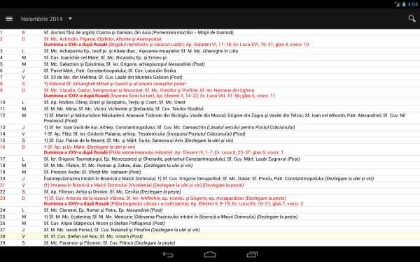 Calendar Ortodox screenshot 6