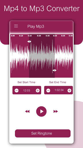 Mp4 to Mp3 - تحويل الفيديو إلى صوت 3 تصوير الشاشة