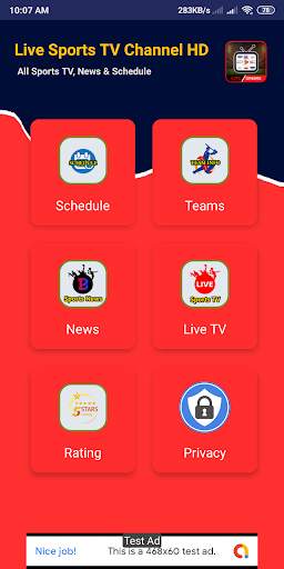 Sports Flix Live TV, News & Schedule screenshot 1