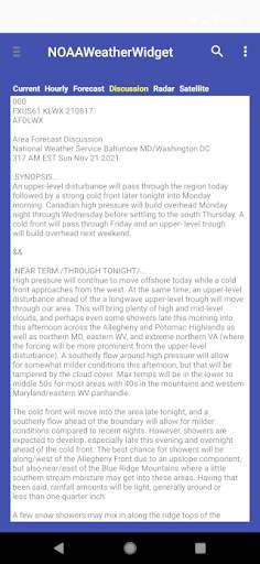 Weather App (powered by NOAA) screenshot 4