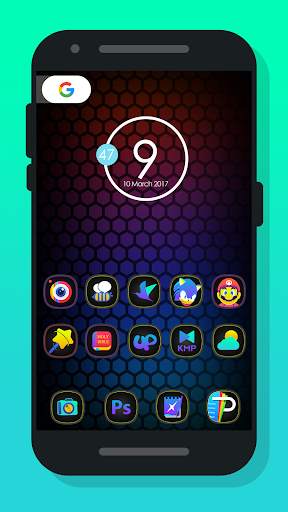 Mee Dark - Icon Pack screenshot 4