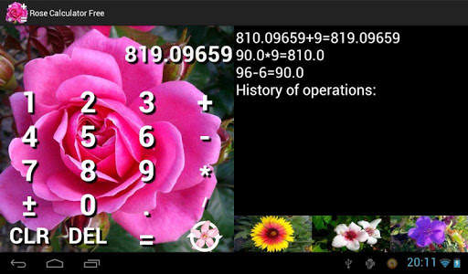 Rose Calculator Free screenshot 4