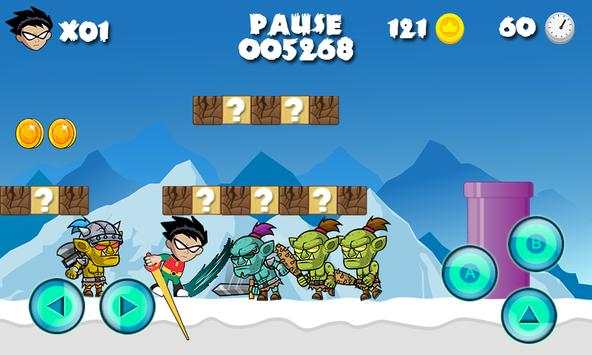 Teen Hero Of The Titans screenshot 1