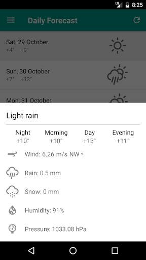 Good Weather - Open Source app screenshot 3