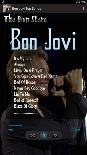 Bon Jovi Top Songs screenshot 3