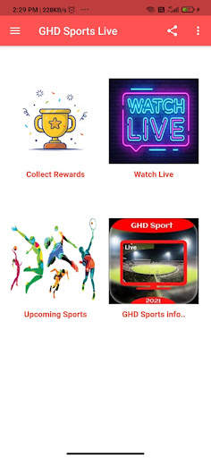 New GHD TV : Live Cricket Sports Guide скриншот 2