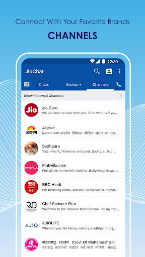 JioChat Messenger & Video Call screenshot 5