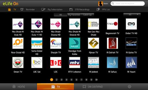 eLifeOn for Tablet screenshot 2