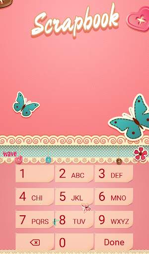 Scrapbook Animated Keyboard स्क्रीनशॉट 5