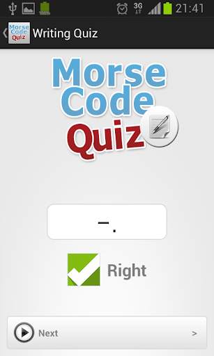 Morse Code Quiz screenshot 4