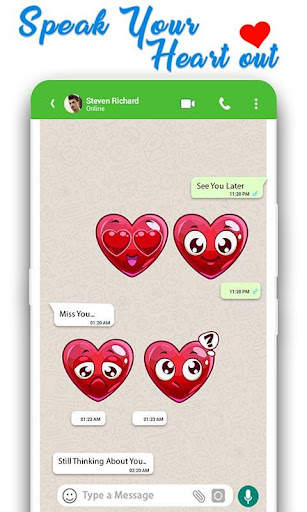 WAStickerApps: Romantic Love Stickers for whatsapp screenshot 4