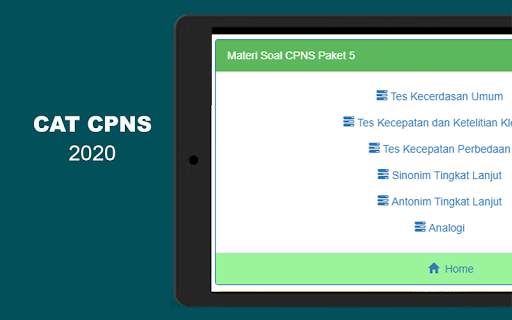 LATEST TEACHERS CPNS 2021 OFFLINE screenshot 1