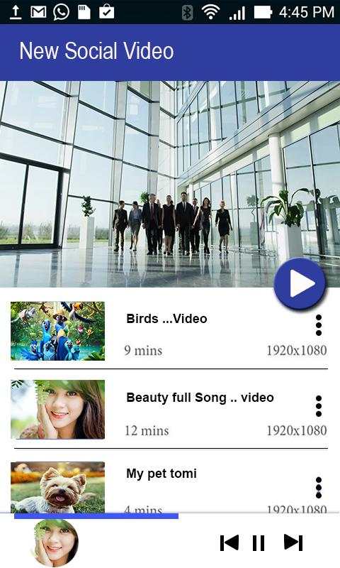 HD Video Player 2018 screenshot 3