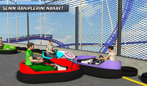 Bumper araba kazasında Yarış Ateş Yıkım Derby 3D screenshot 12