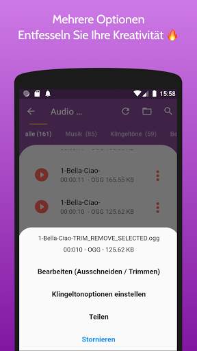 MP3 schneiden & Klingeltöne erstellen screenshot 6