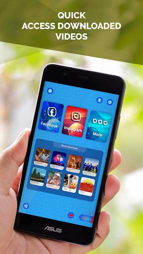 Free Video downloader for Facebook, Instagram screenshot 1