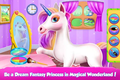 Fantasy Princess Unicorn Caring screenshot 7