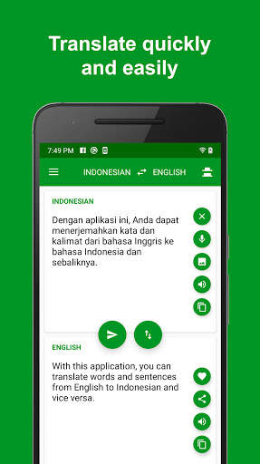 Indonesian - English Translator: free & offline screenshot 2