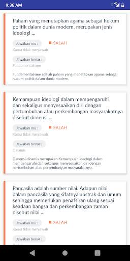 Simulasi CAT CPNS 5 تصوير الشاشة