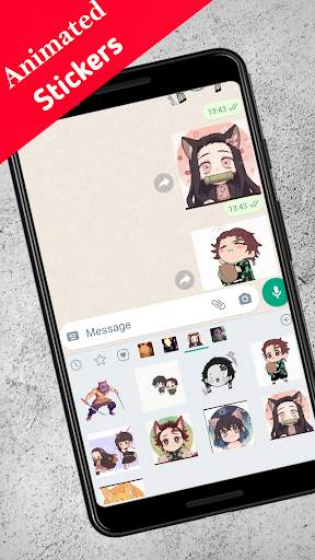 WA Stickers Demon Slayer screenshot 4