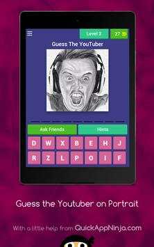 Guess the Youtuber on a Portrait screenshot 9