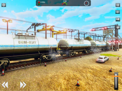 Oil Tanker Transporter Game: Pro Oil Train Driving screenshot 12