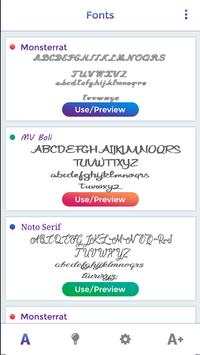 200 Font Style screenshot 1