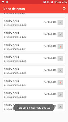 Bloco de anotações 3 تصوير الشاشة