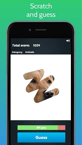 Scratch Quiz - Free picture puzzle screenshot 1
