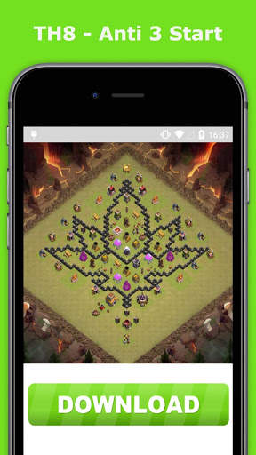 Clash war base layouts screenshot 4