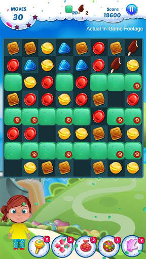Gummy Candy - Match 3 Game 15 تصوير الشاشة