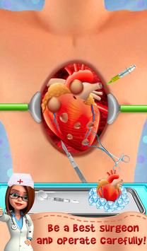 Open Heart Surgery Hospital ER: Crazy Doctor Sim screenshot 10